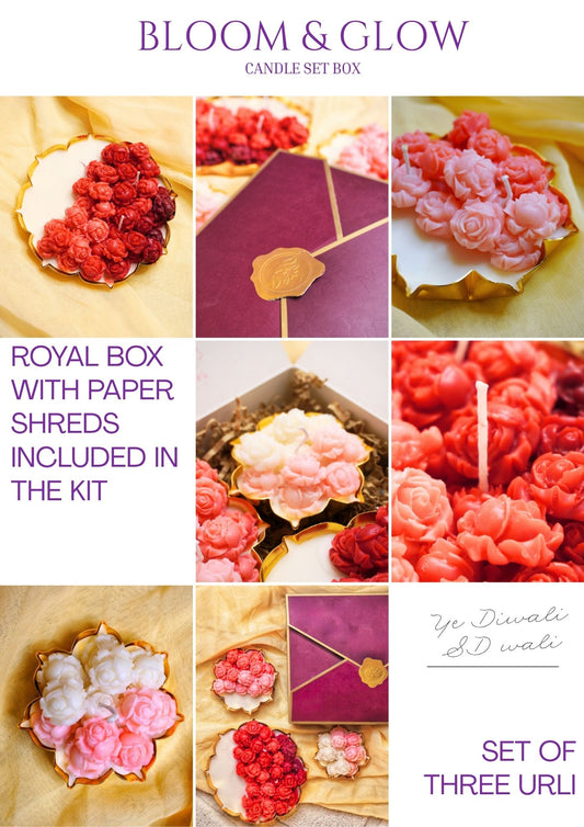 Bloom & Glow Candles DIY Kit