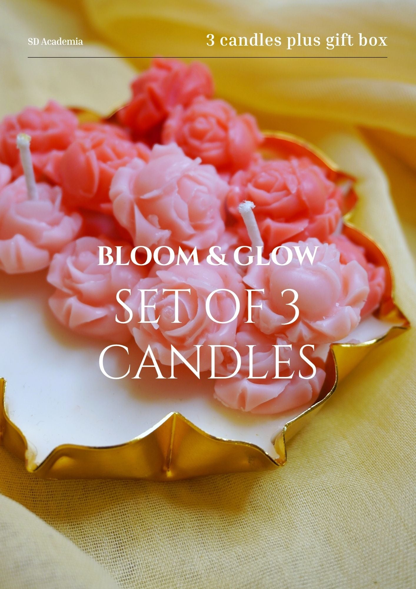 Bloom & Glow Candles DIY Kit