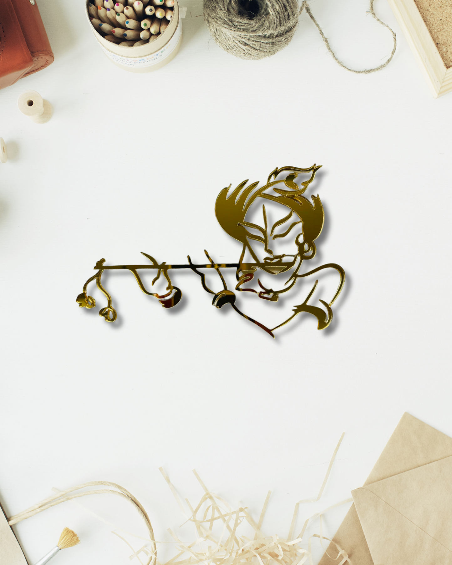 Lord Krishna Acrylic Cut Out