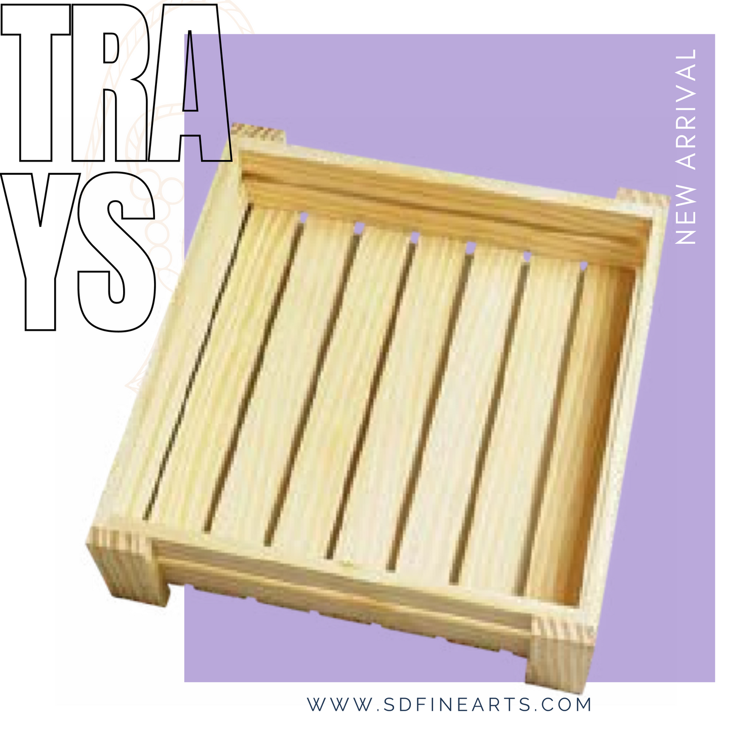 Square Strip Tray