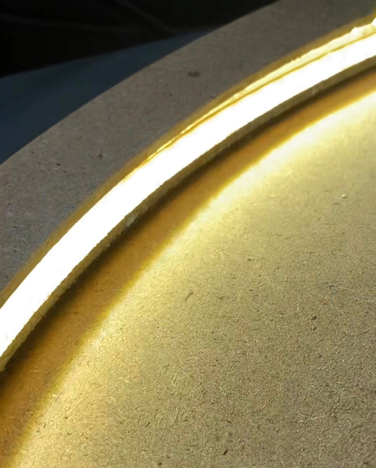 LED round mdf structure 20 inches