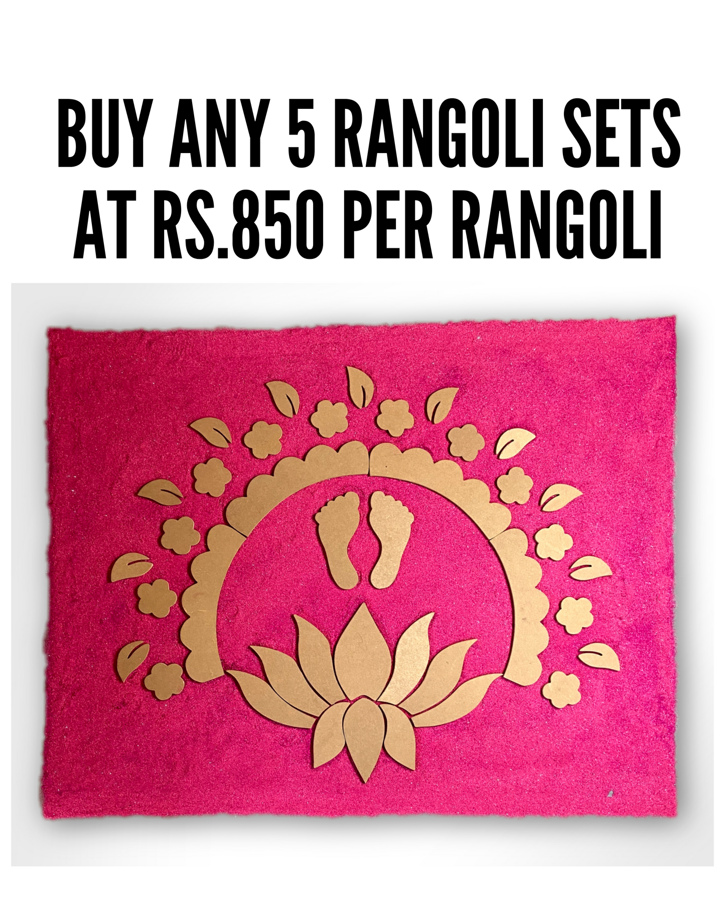 BUY ANY RANGOLI (SET OF 5)