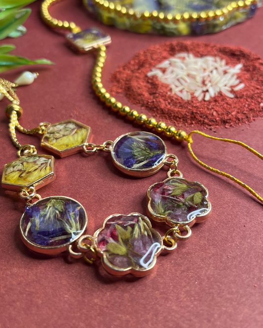 Fresh Flower Rakhi Set- DIY Kit