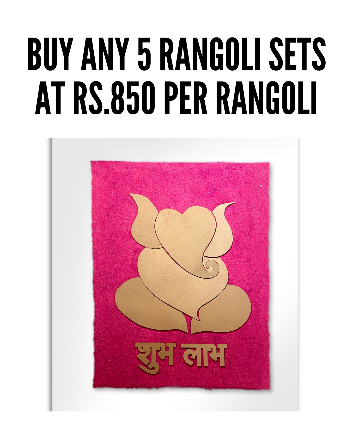 BUY ANY RANGOLI (SET OF 5)