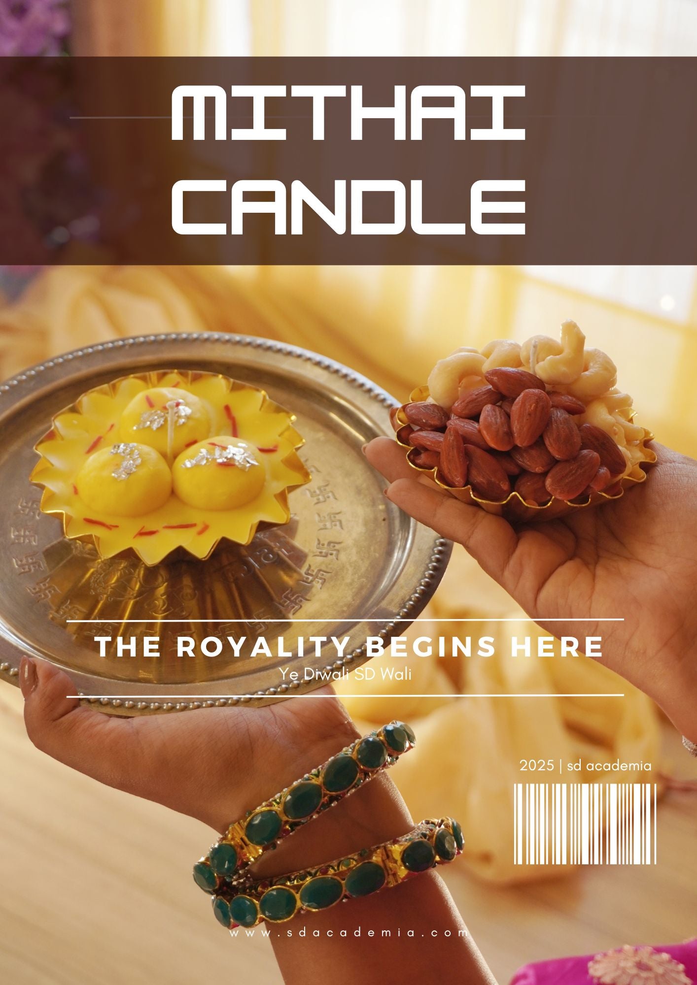 The Royal Mithai Candles