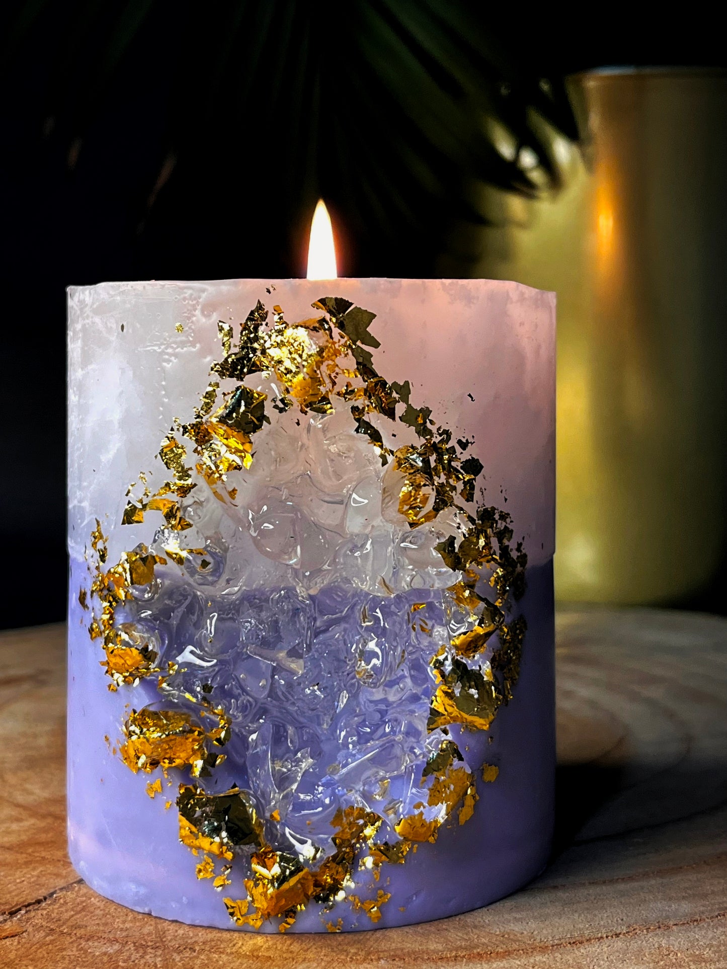 Crystal Core Candle- DIY Kit