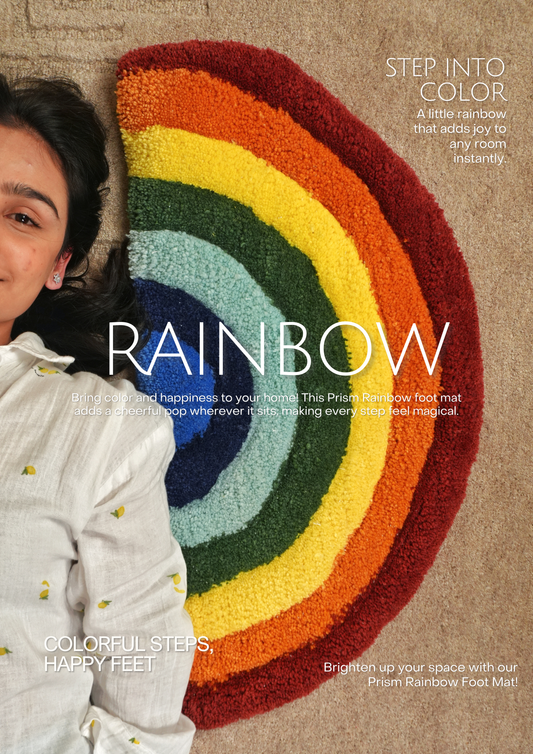 Prism Rainbow Footmat