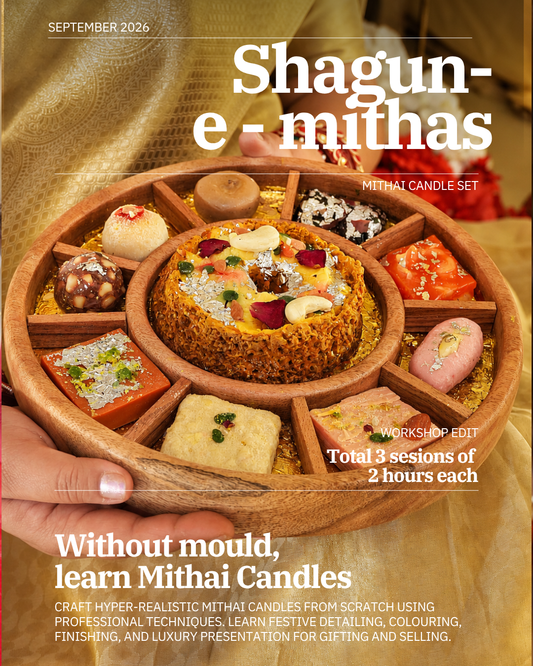 Shagun-e-Mithas (Mithai Candle Set)