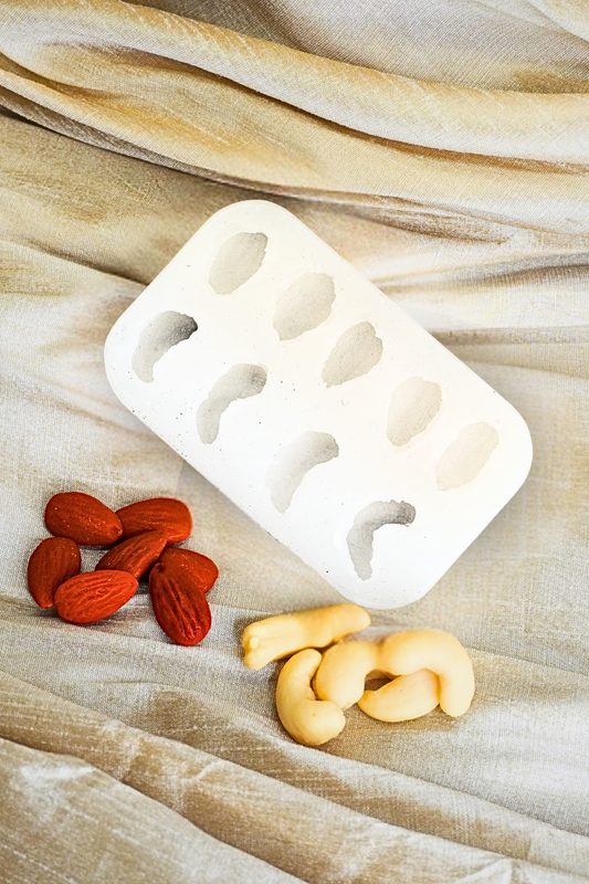 Almond & Cashew Mould/ Kaju Badaam Mould
