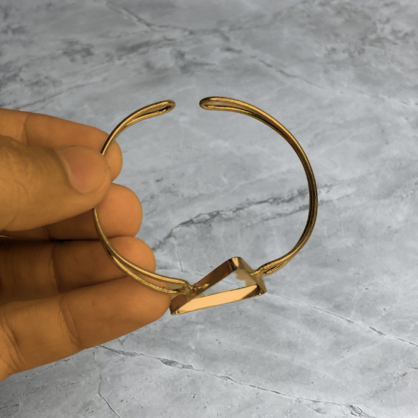 Triangle Gold Bracelet