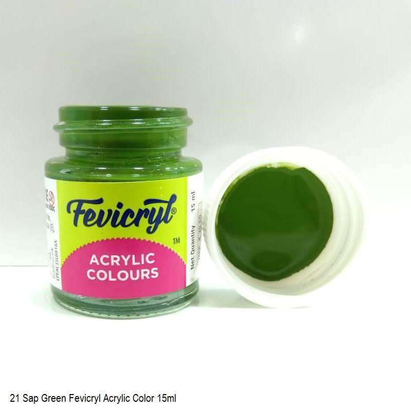 Sap Green Acrylic Paint