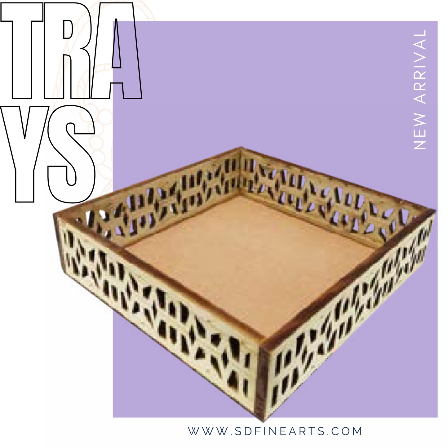 Jaali lazor Tray 2