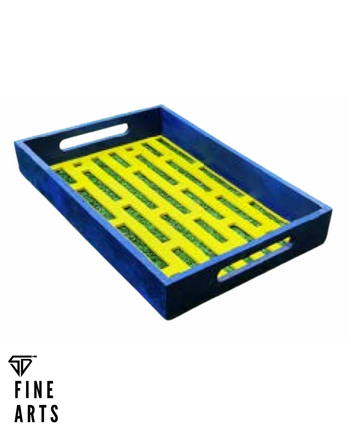 Blue Designer Tray