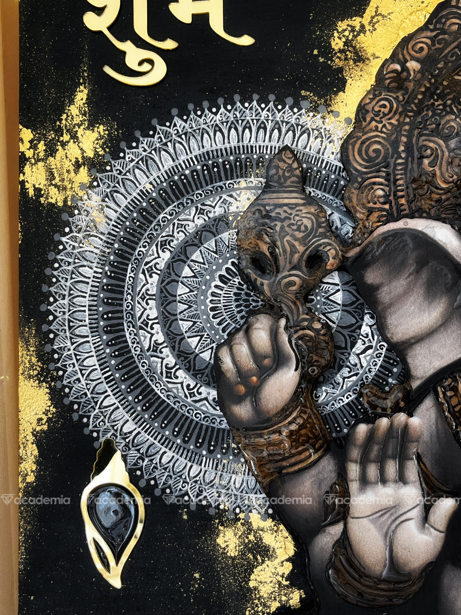 GANESHA RESIN TASVEER DIY KIT