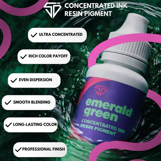 Emerald Green Concentrated Ink