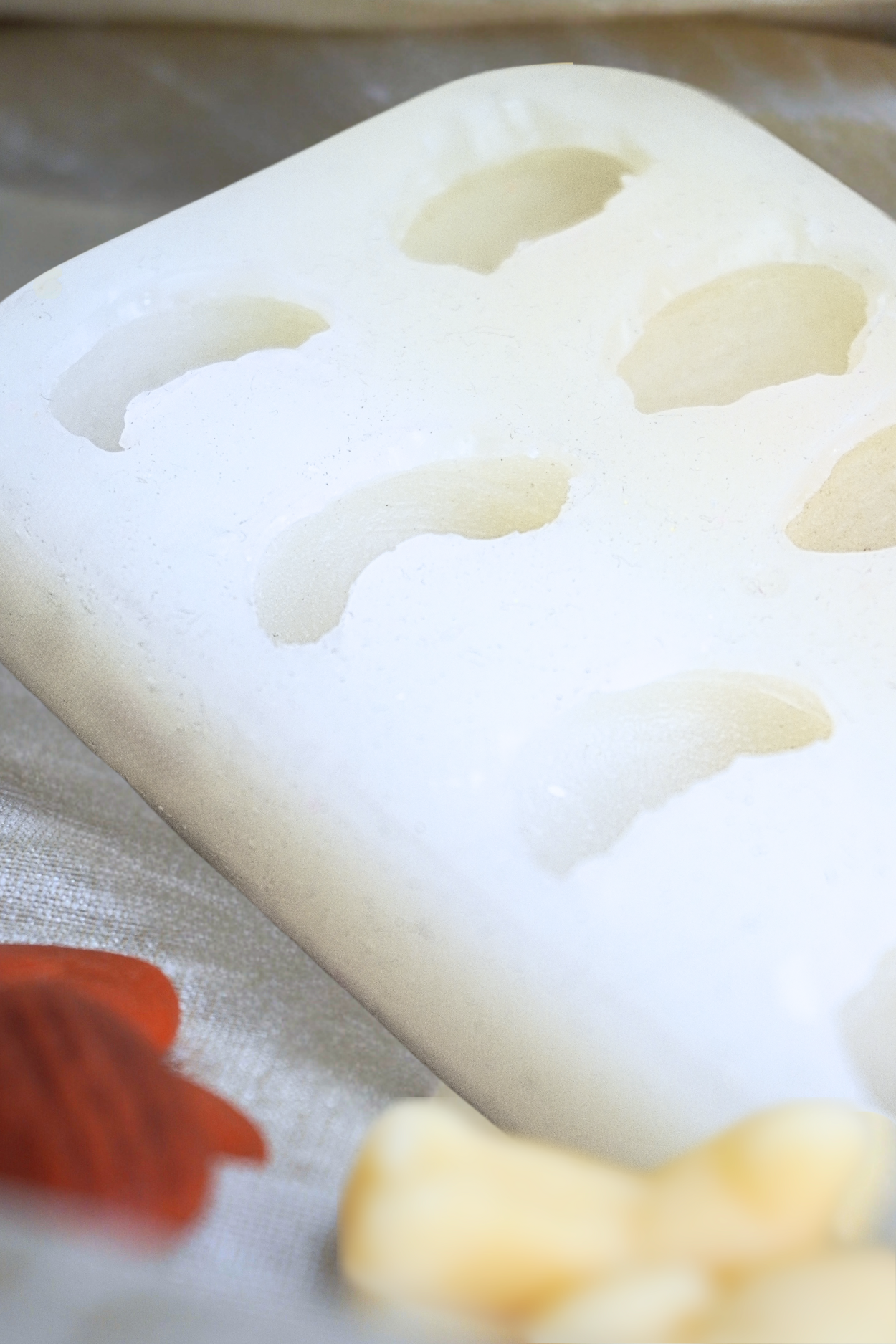 Almond & Cashew Mould/ Kaju Badaam Mould