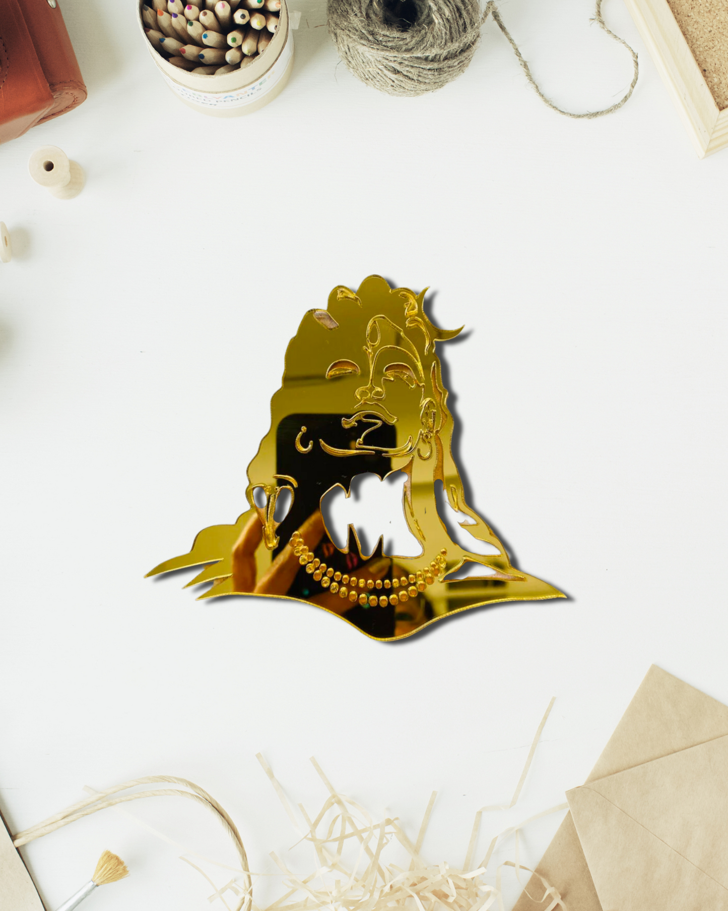 Shiva Adi Yogi Acrylic Cut Out