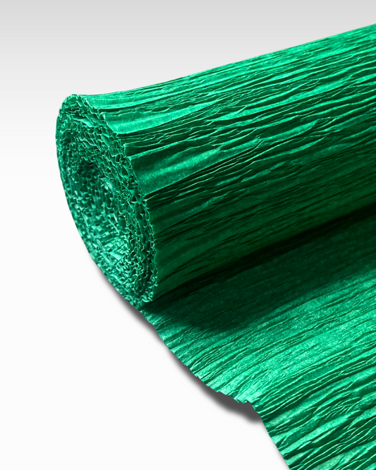 GREEN CREPE PAPER