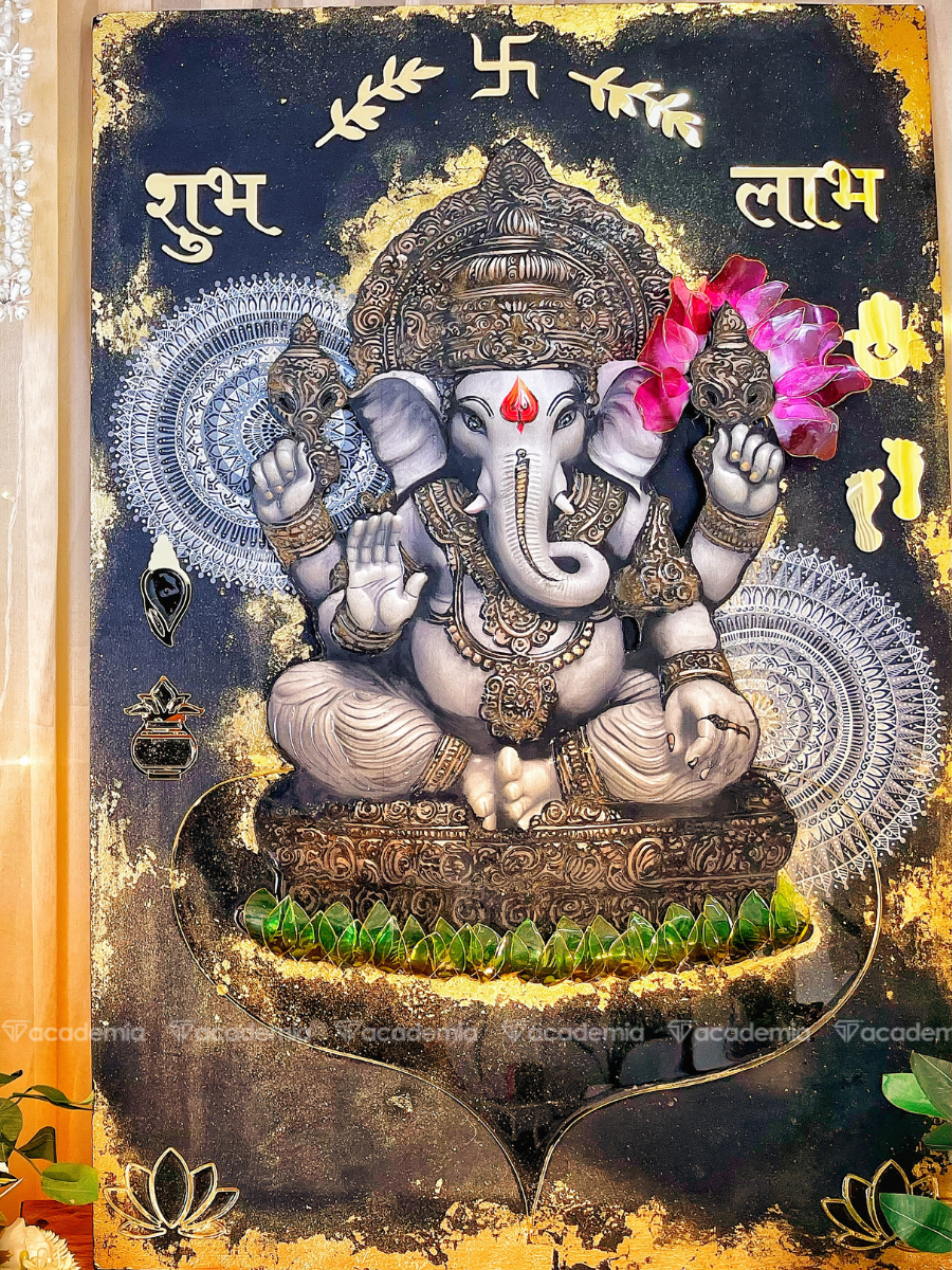 GANESHA RESIN TASVEER DIY KIT