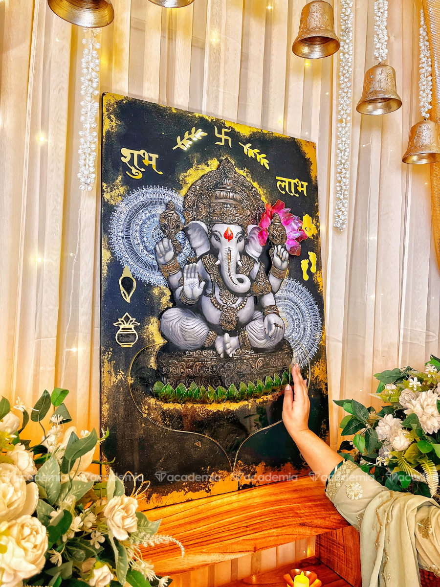 GANESHA RESIN TASVEER DIY KIT