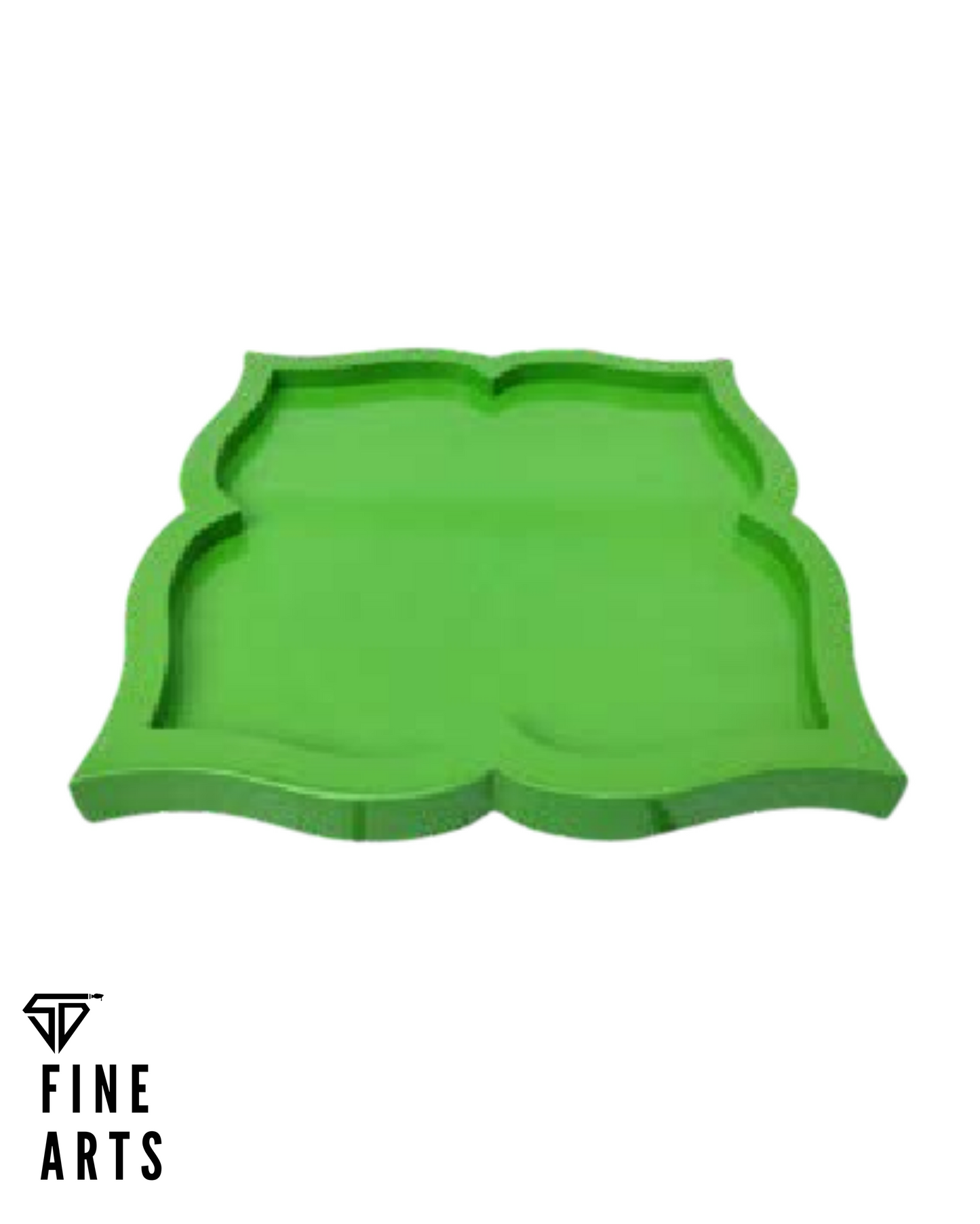 Green Designer Tray