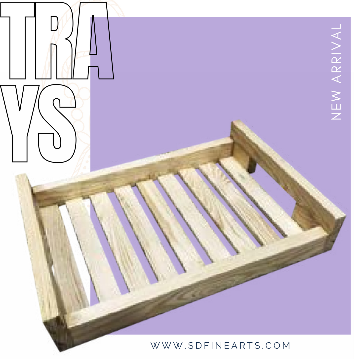 Pinewood classic Tray