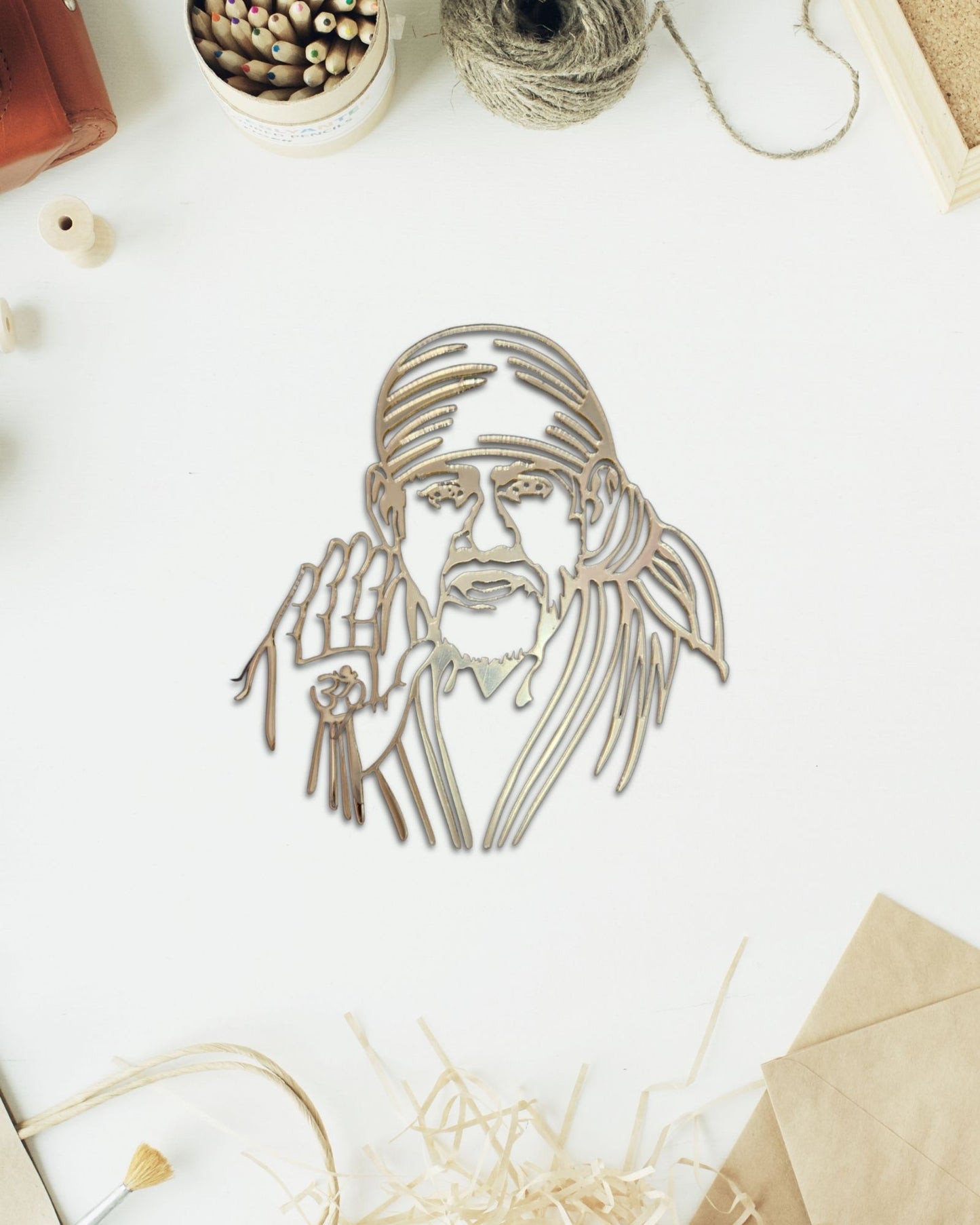 Acrylic Sai baba cutout