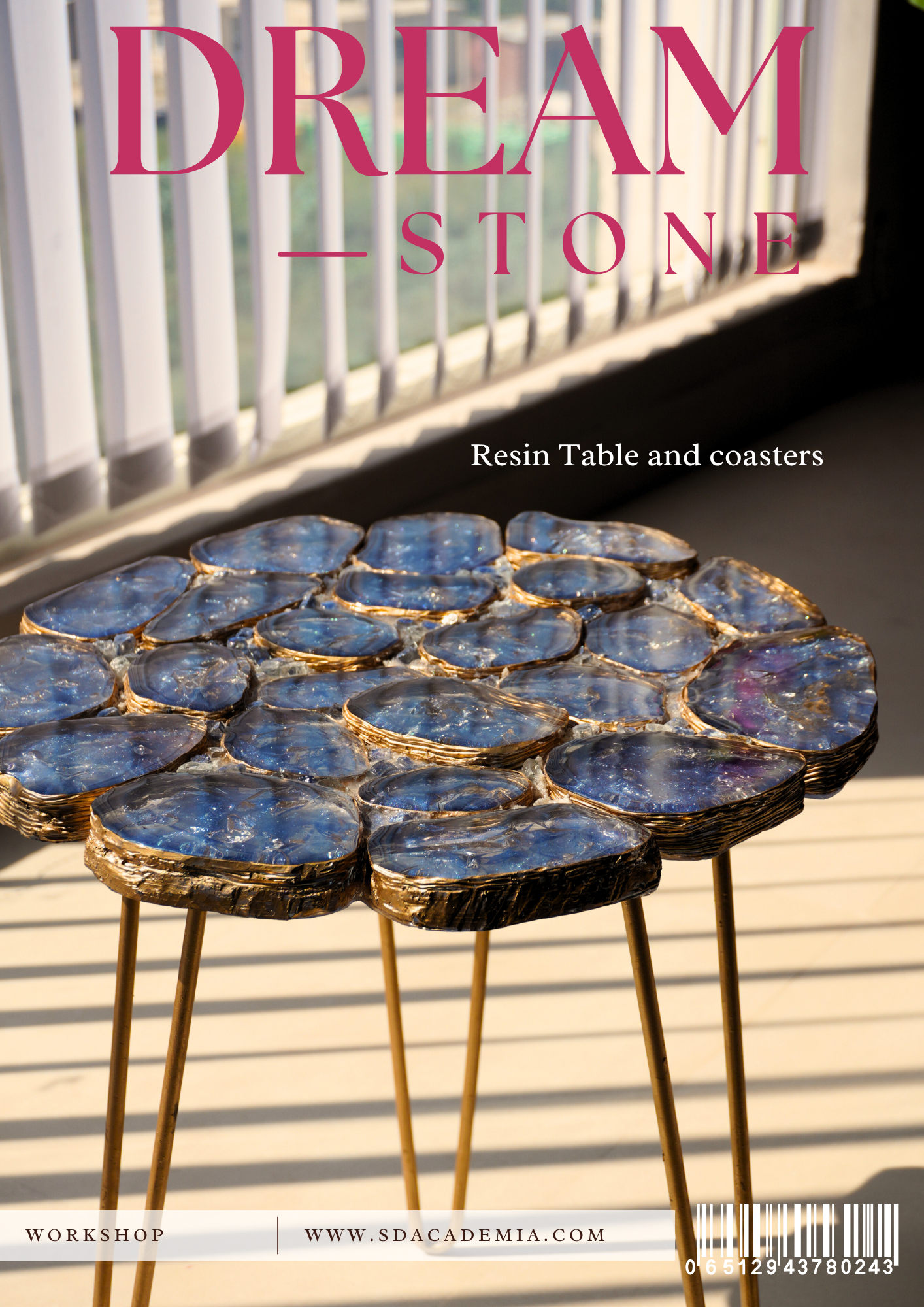 The Dream Stone Resin Coffee Table & Coasters DIY Kit