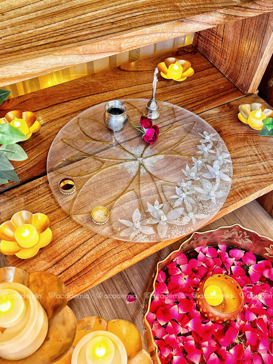 PUSHP RESIN THALI DIY KIT