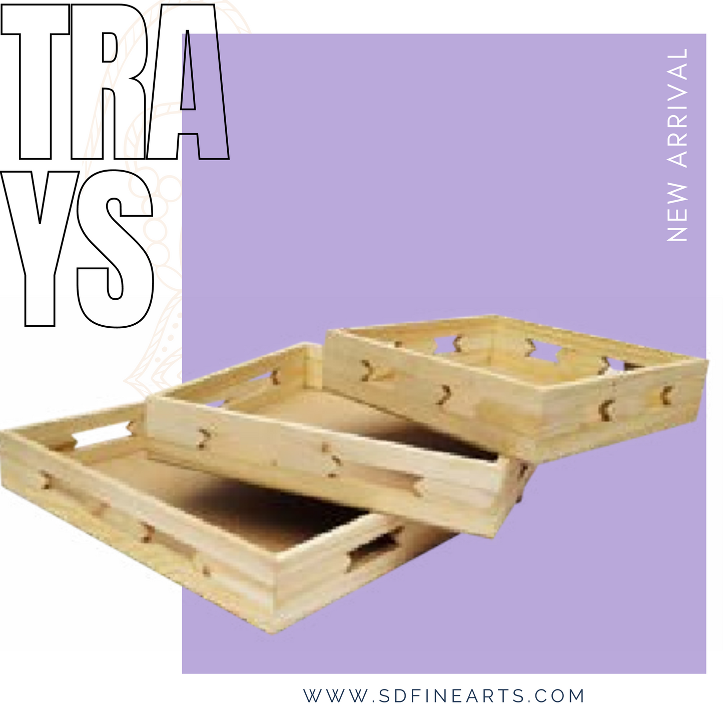 3pc Nesting Tray Combo