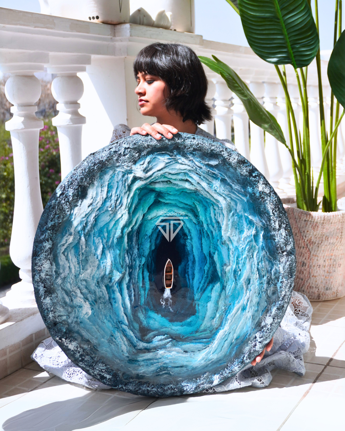 Frozen Lake DIY Kit - With Resin