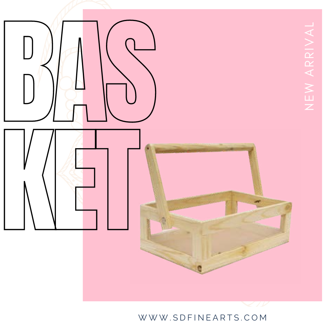 Acrylic Rectangle Basket