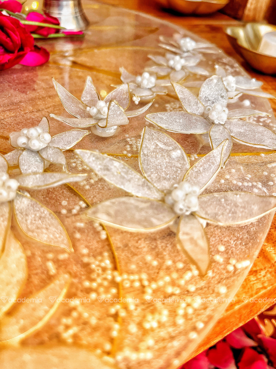 PUSHP RESIN THALI DIY KIT