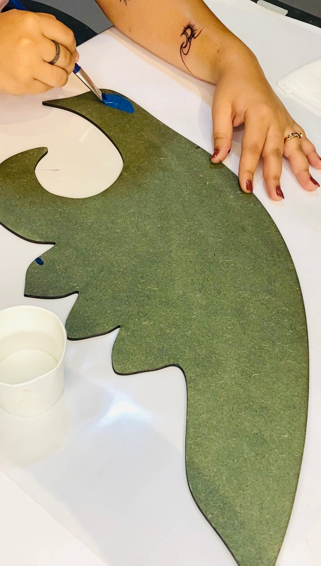 MDF Cutout for Rangoli