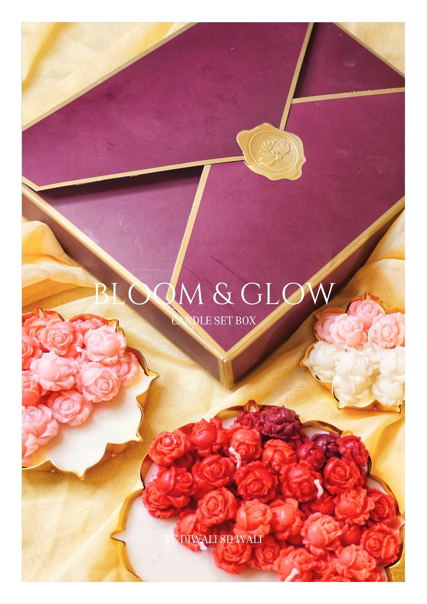 Bloom & Glow Candles DIY Kit