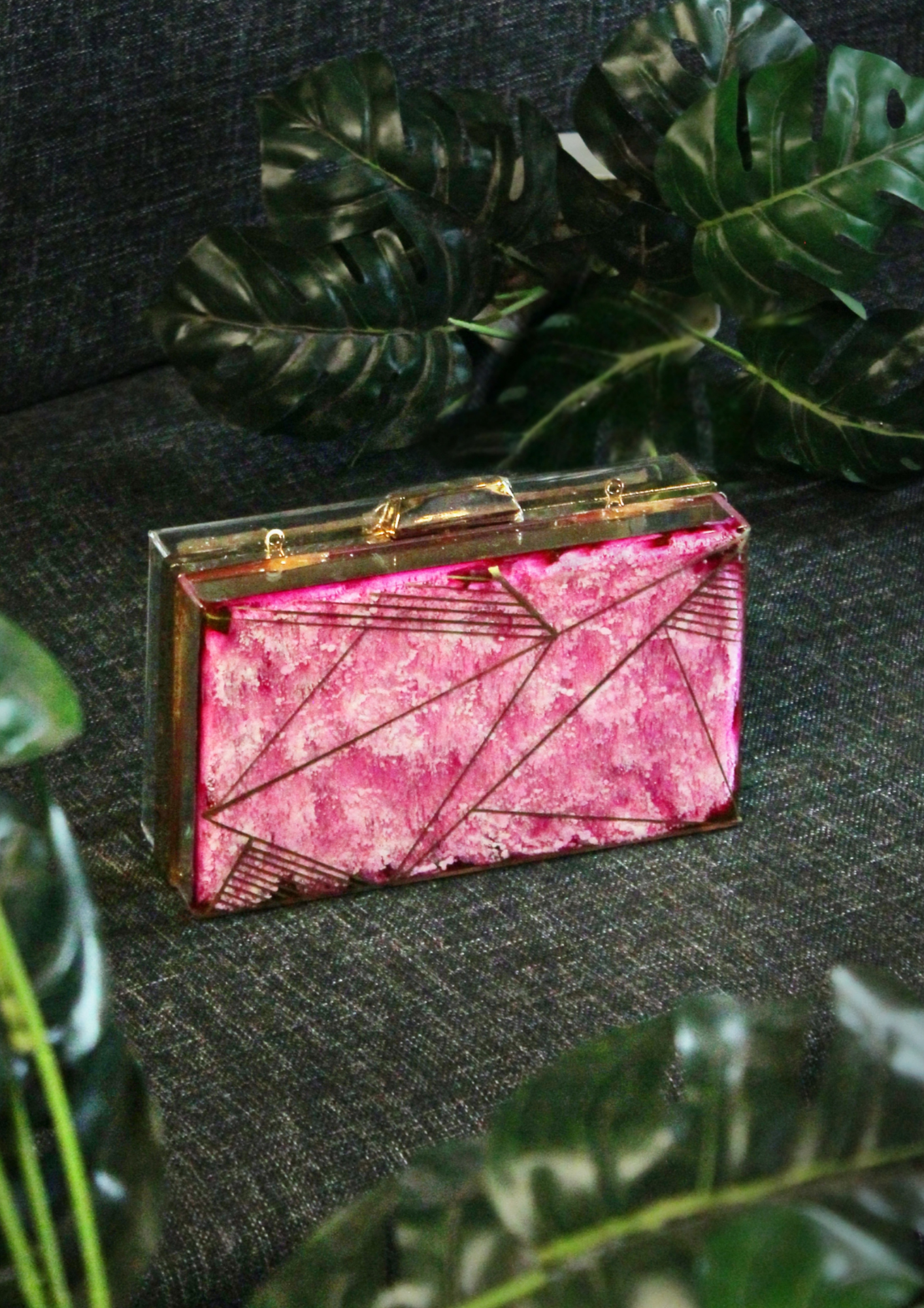 Acrylic clutch 2025