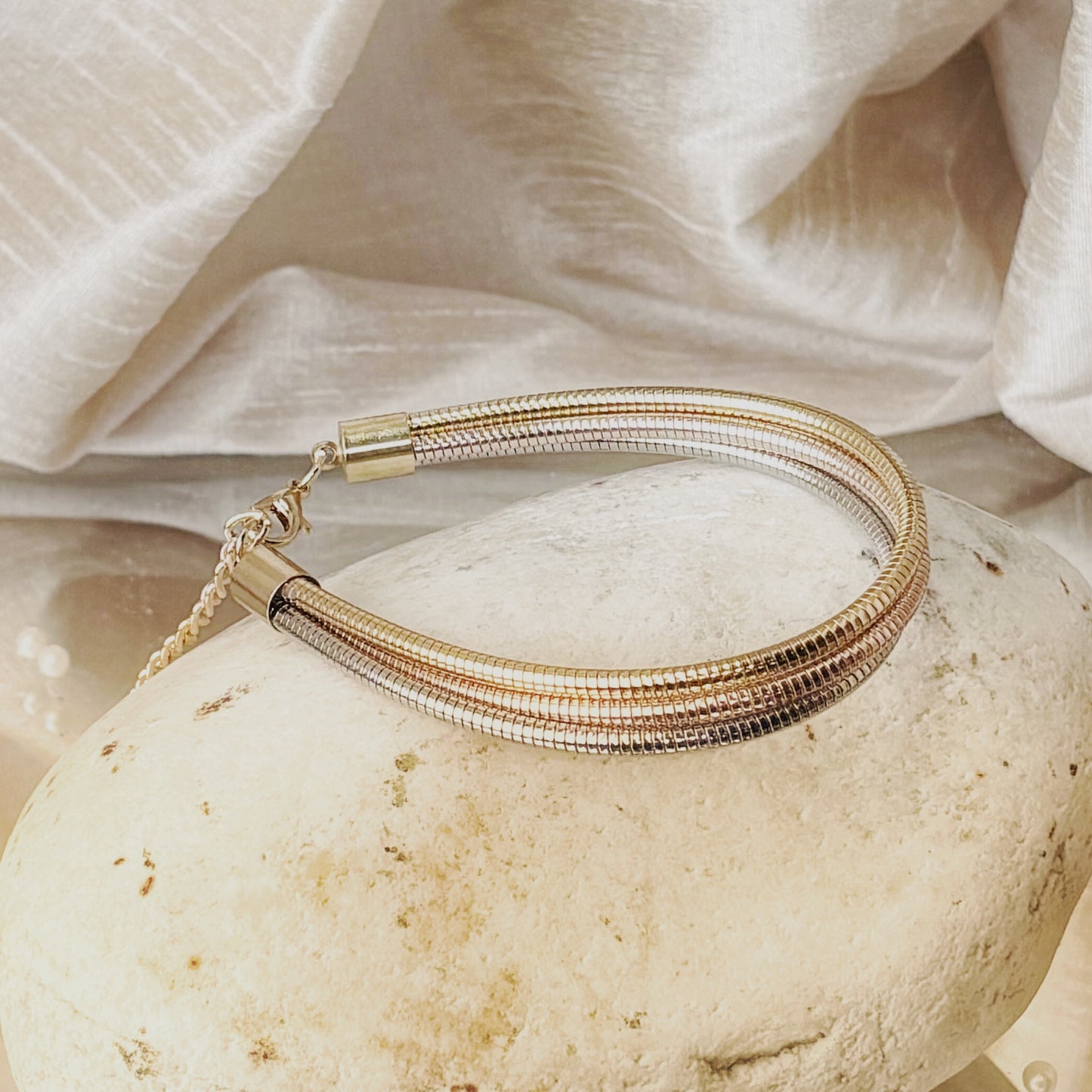Silver Gold Rosegold Bracelet