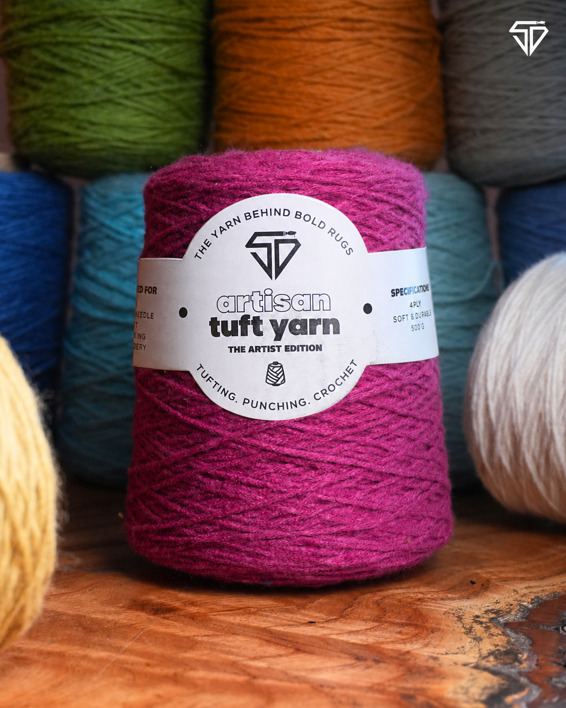 Berry Wine – 4 Ply Yarn