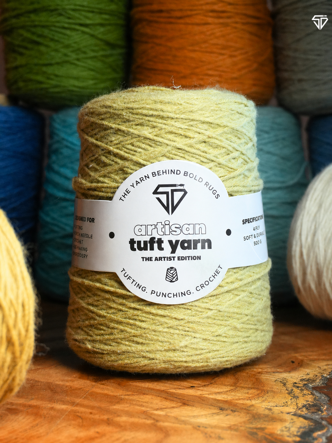 Sand Beige – 4 Ply Yarn
