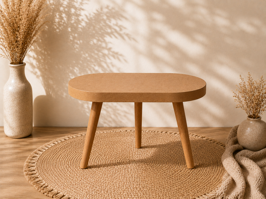 Oval MDF Table