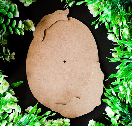 3 Piece Oval Clock Sheet