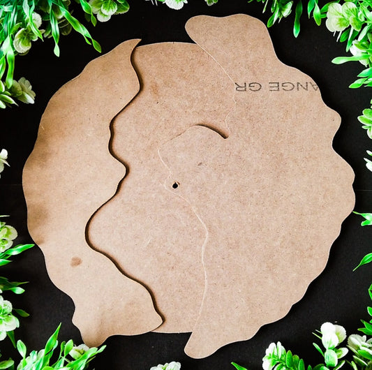 Three-Piece Round Clock Sheet