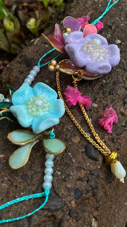 Pastel Flora Rakhi Set- DIY KIT
