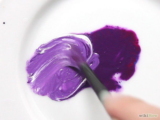 Mauve Acrylic Paint