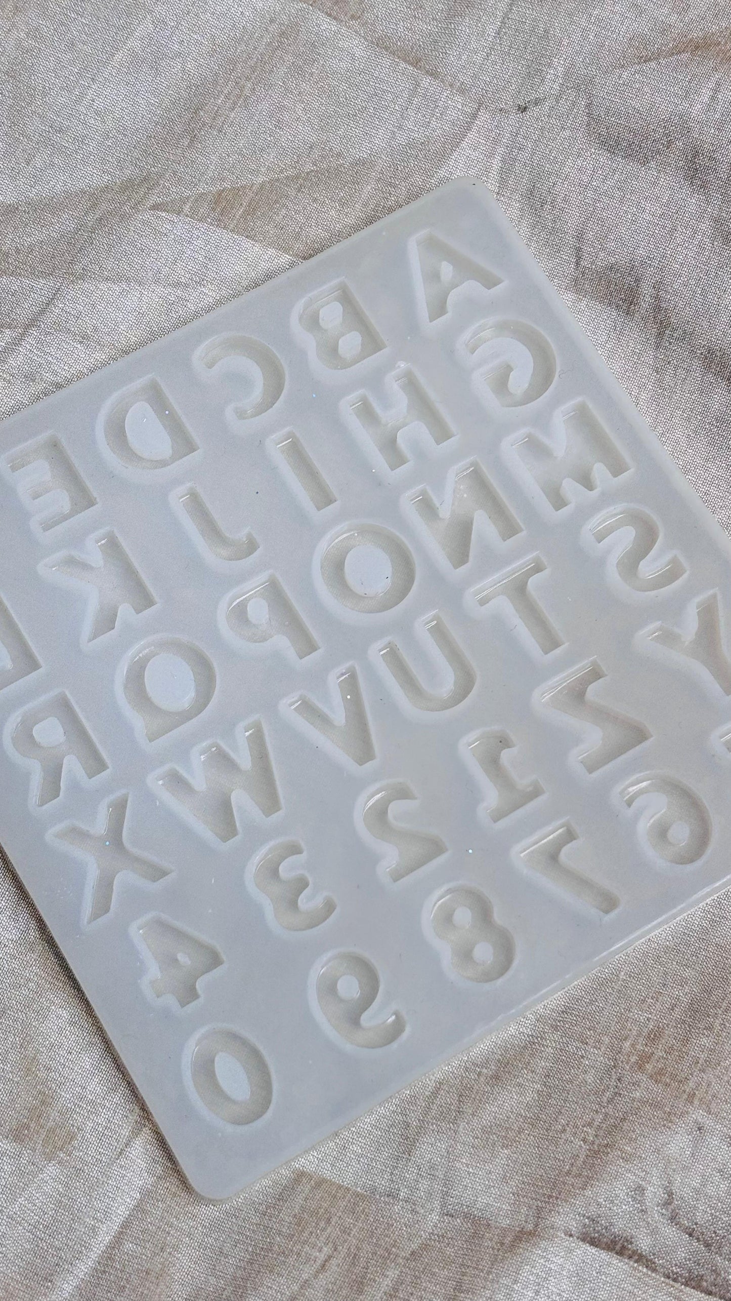 Small Alphabetic Mould
