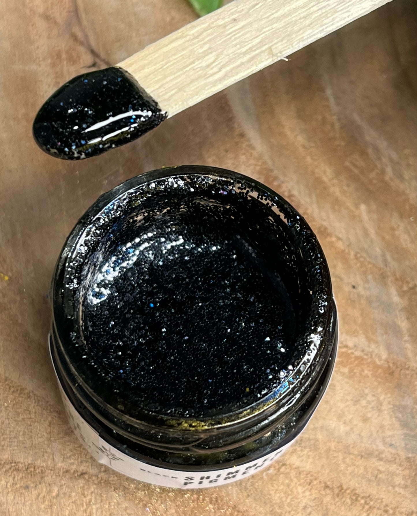 Black Shimmer Pigment