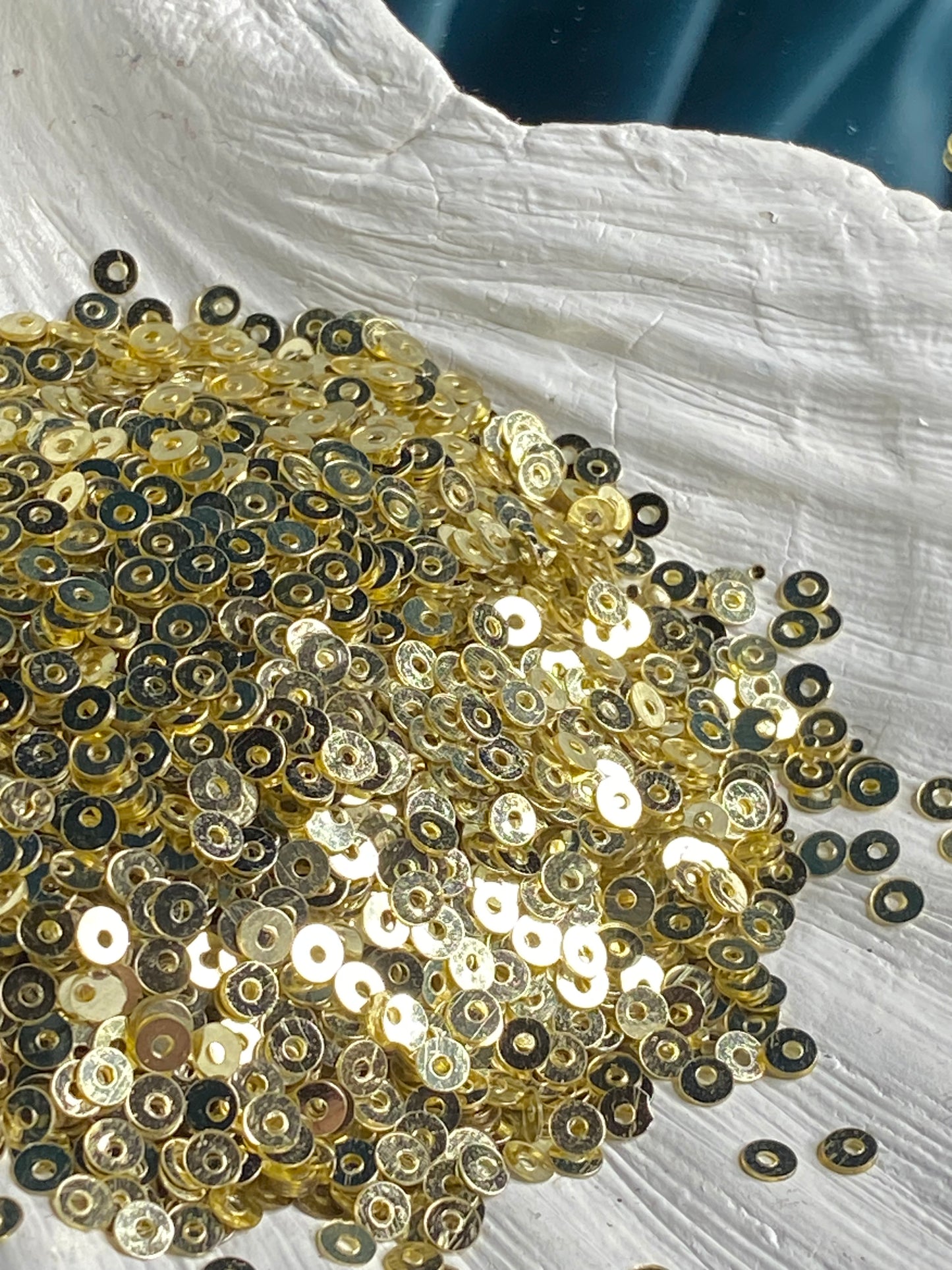Gold Sequins (100gm)