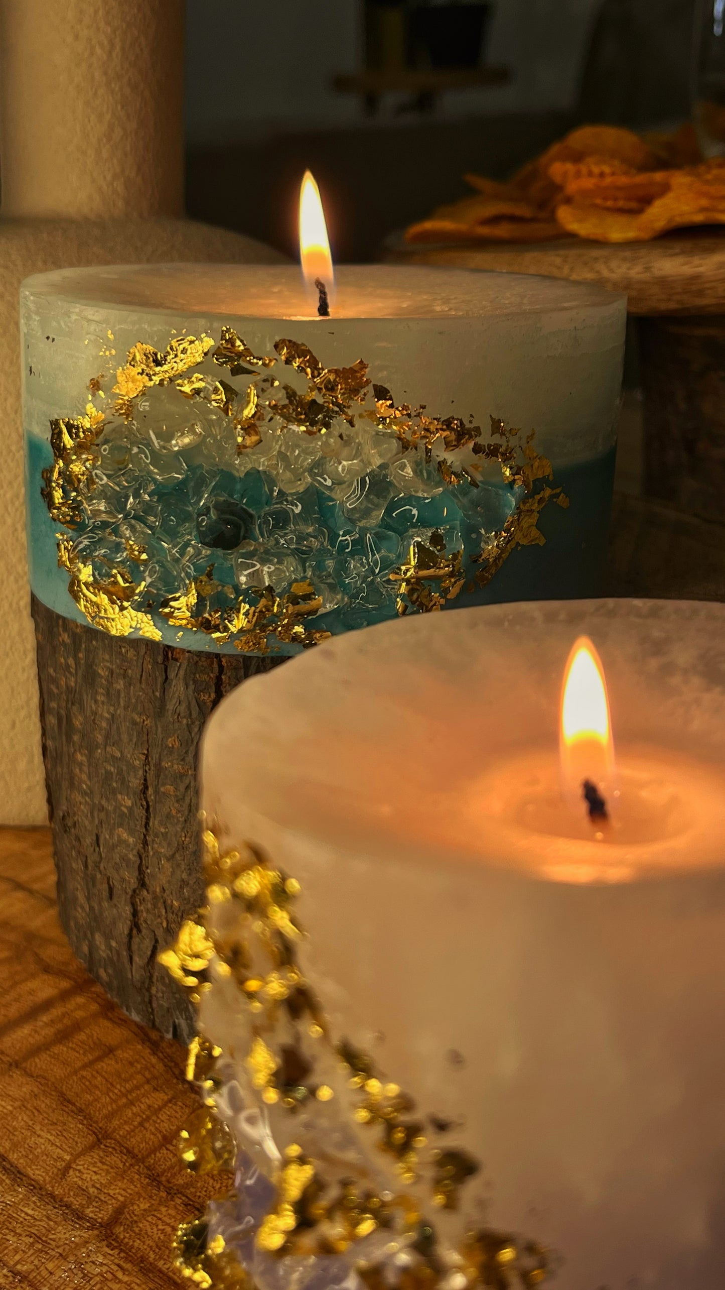 Crystal Core Candle- DIY Kit