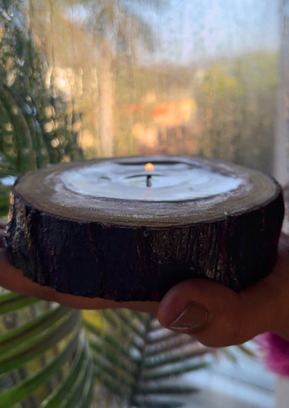The Forest Slice Candle- DIY Kit (10 Candles)