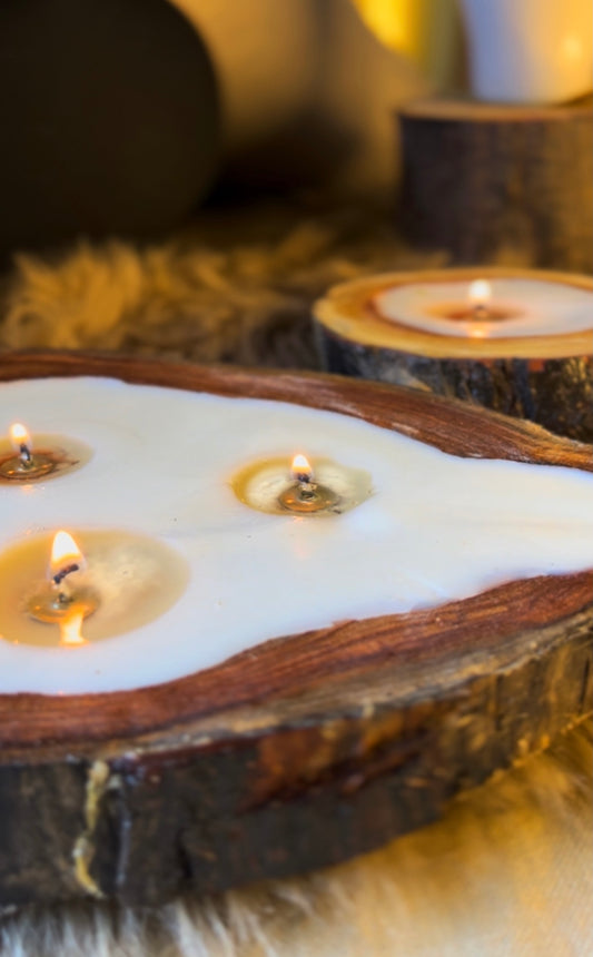 THE FOREST SLICE CANDLE- DIY Kit